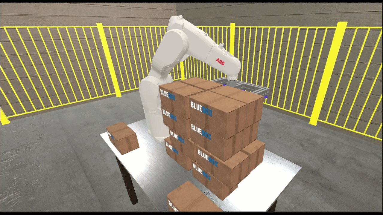 Collision detection simulation — BlueBox